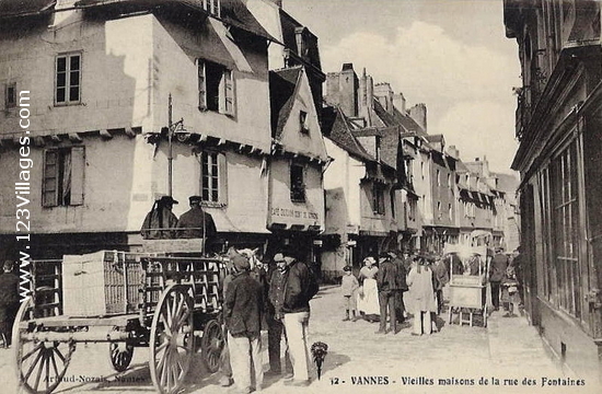 Carte postale de Vannes