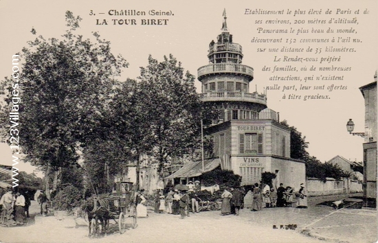 Carte postale de Châtillon