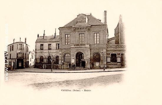 Carte postale de Châtillon