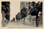 Carte postale Châtillon