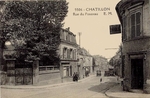 Carte postale Châtillon