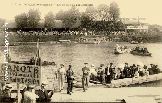 Carte postale de Nogent-sur-Marne