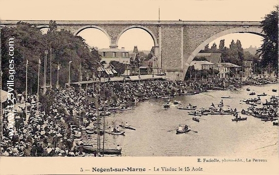 Carte postale de Nogent-sur-Marne