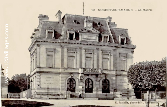 Carte postale de Nogent-sur-Marne