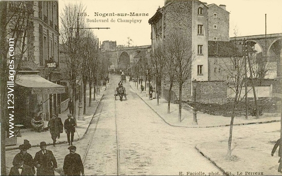 Carte postale de Nogent-sur-Marne