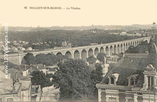 Carte postale de Nogent-sur-Marne