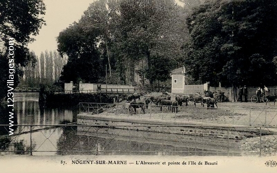 Carte postale de Nogent-sur-Marne