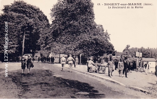 Carte postale de Nogent-sur-Marne