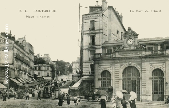 Carte postale de Saint-Cloud