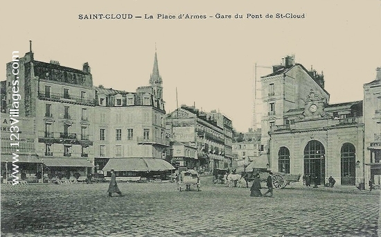 Carte postale de Saint-Cloud