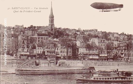 Carte postale de Saint-Cloud