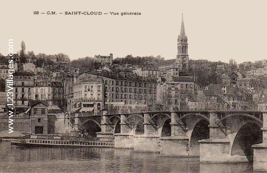 Carte postale de Saint-Cloud