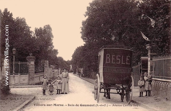 Carte postale de Villiers-sur-Marne