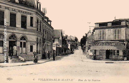 Carte postale de Villiers-sur-Marne