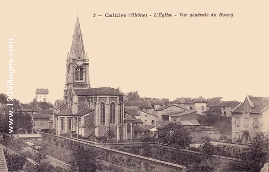 Carte postale de Caluire-et-Cuire