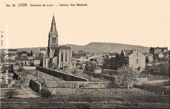 Carte postale de Caluire-et-Cuire