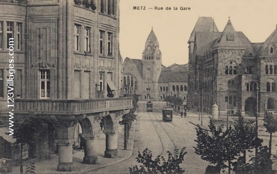 Carte postale de Metz