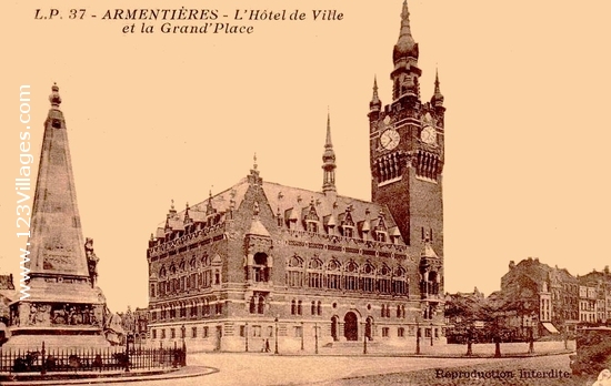 Carte postale de Armentières