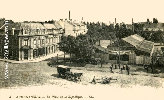 Carte postale de Armentières