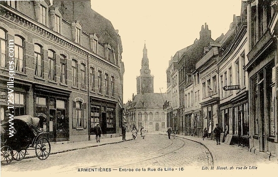 Carte postale de Armentières