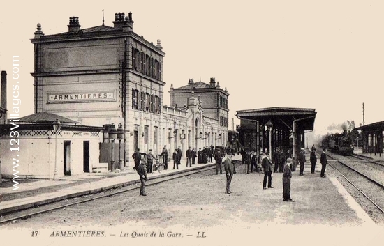 Carte postale de Armentières