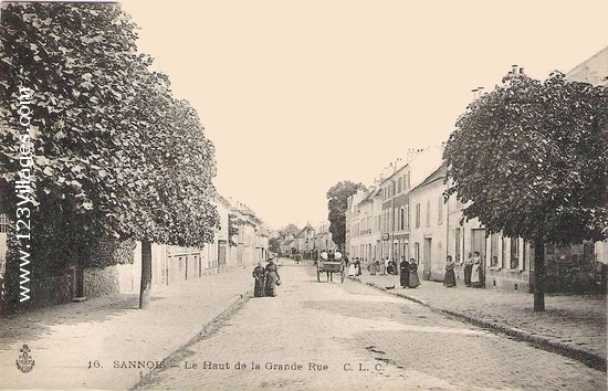 Carte postale de Sannois