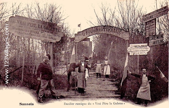 Carte postale de Sannois