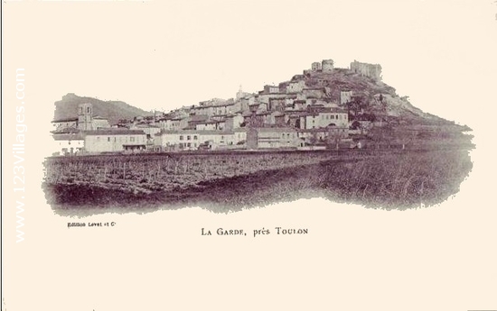 Carte postale de La Garde