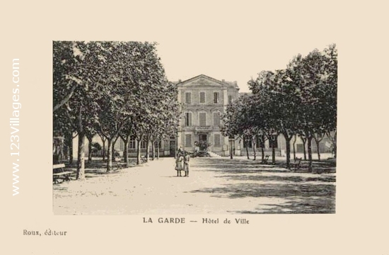 Carte postale de La Garde