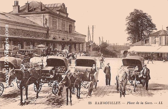 Carte postale de Rambouillet