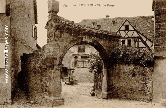 Carte postale de Rosheim