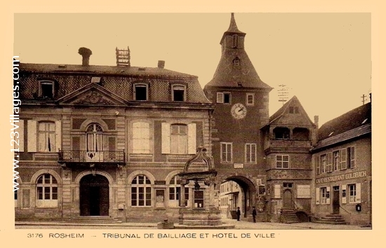 Carte postale de Rosheim