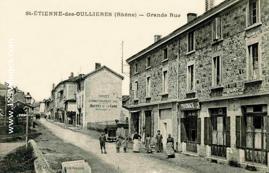 Carte postale de Saint-Etienne-des-Oullières