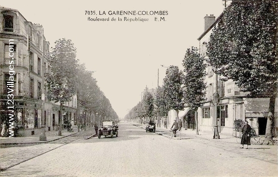 Carte postale de La Garenne-Colombes