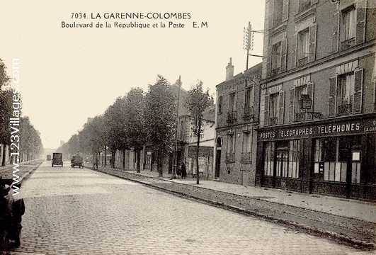 Carte postale de La Garenne-Colombes