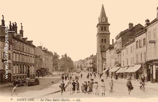 Carte postale de Saint-Dié-des-Vosges