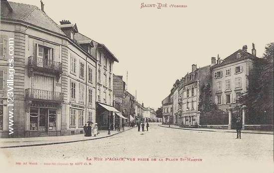 Carte postale de Saint-Dié-des-Vosges