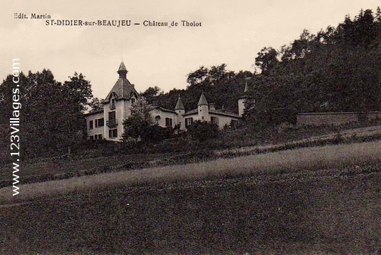 Carte postale de Saint-Didier-sur-Beaujeu