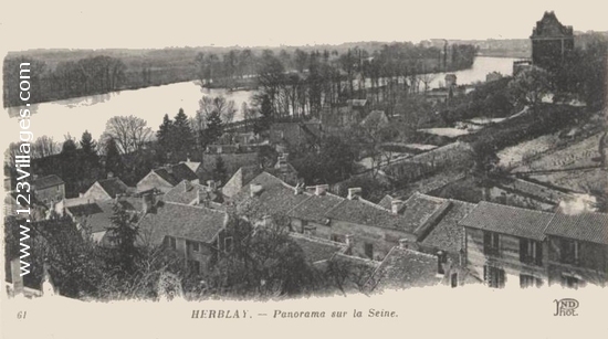 Carte postale de Herblay