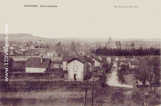 Carte postale de Fontaine