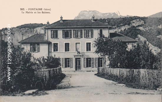 Carte postale de Fontaine