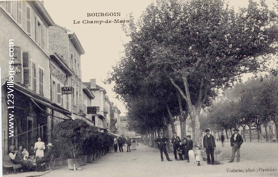 Carte postale de Bourgoin-Jallieu