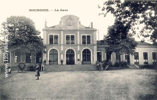 Carte postale de Bourgoin-Jallieu