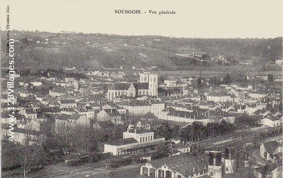 Carte postale de Bourgoin-Jallieu