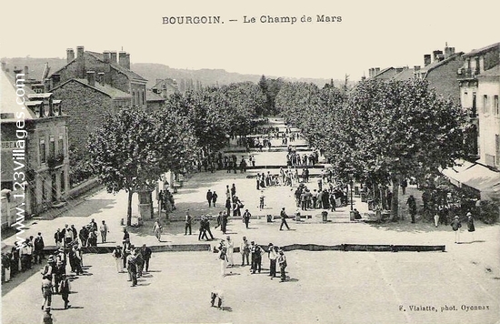 Carte postale de Bourgoin-Jallieu