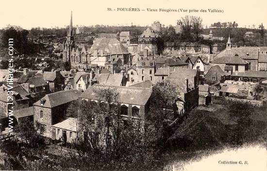 Carte postale de Fougères