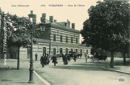 Carte postale de Fougères