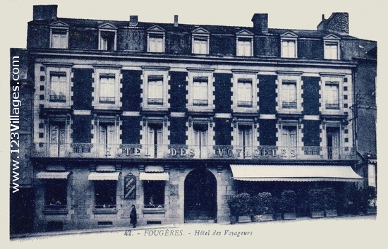 Carte postale de Fougères