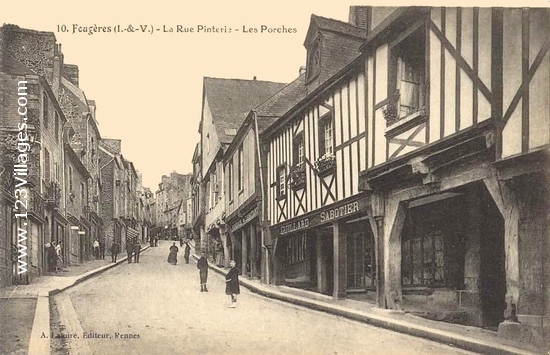 Carte postale de Fougères