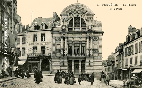 Carte postale de Fougères